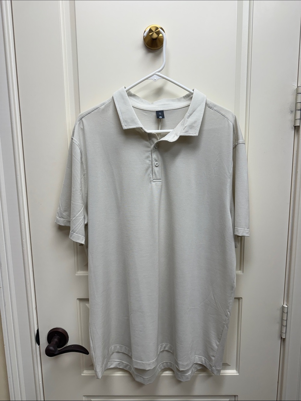 lululemon athletica Men's Light Gray Polo